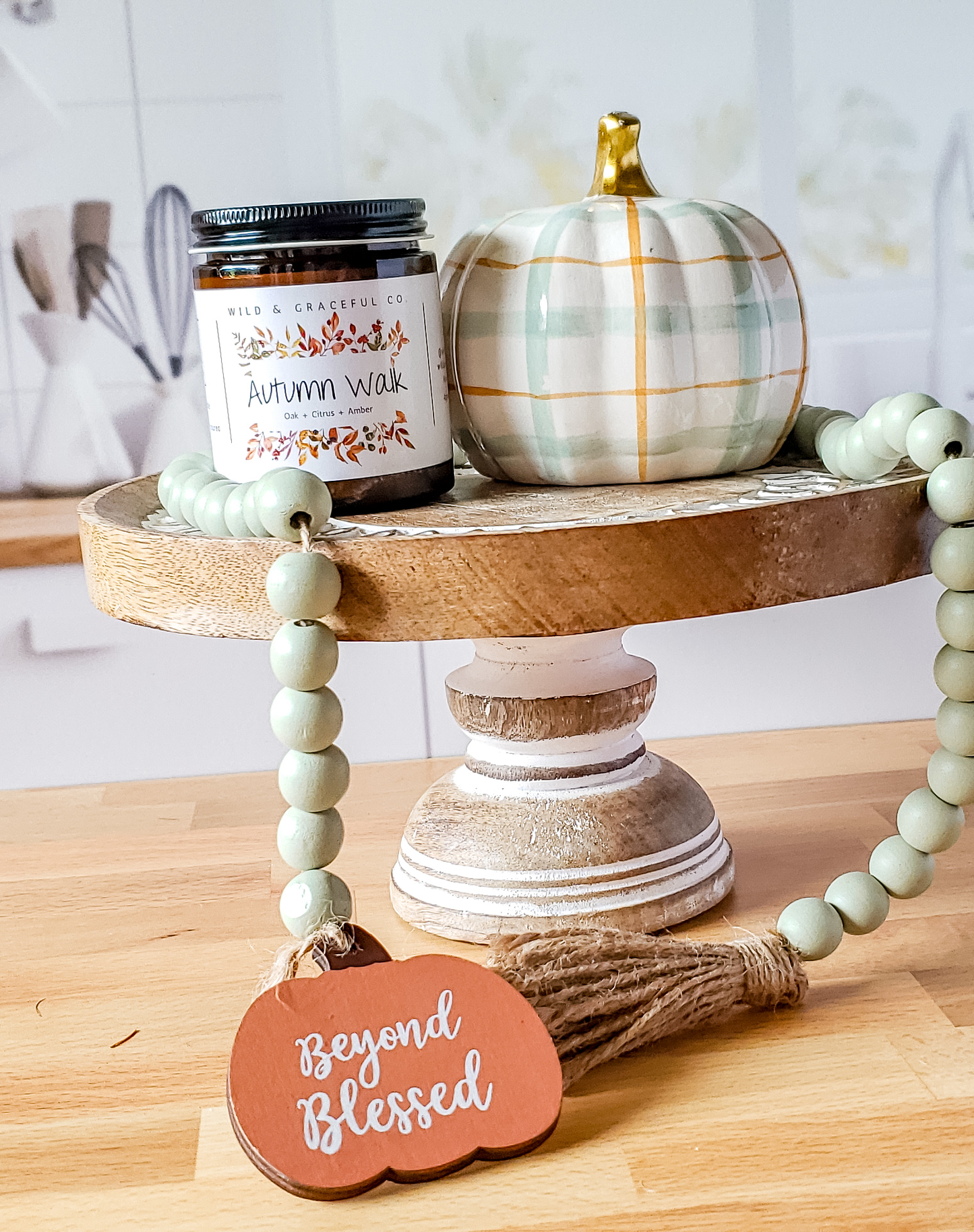 autumn walk fall candle wild and graceful co
